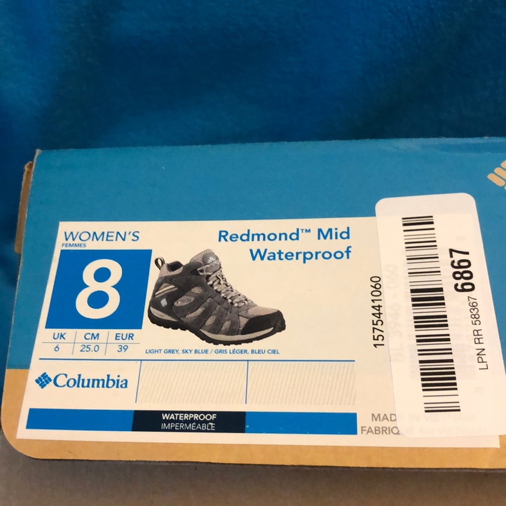 Columbia Redmond mid Waterproof hiking shoe